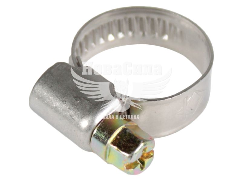 Хомут патрубка 12х22 нерж. (Vortex) (уп. 20шт.) (12х22 W2)