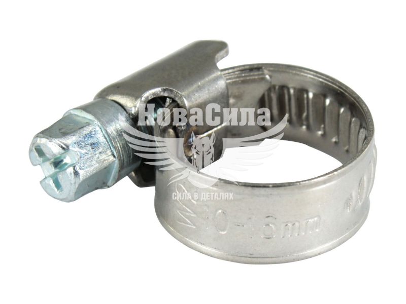 Хомут патрубка 10х16 нерж. (Molder) (уп. 100шт.) (MA40016)