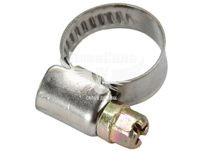 Хомут патрубка 10х16 сталевий (Zollex) GT (уп. 100шт.)