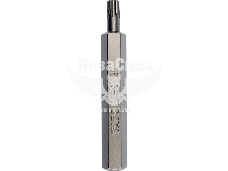 Насадка для викрутки T30 75мм. (Yato) TORX S2 (біта) (YT-04052)