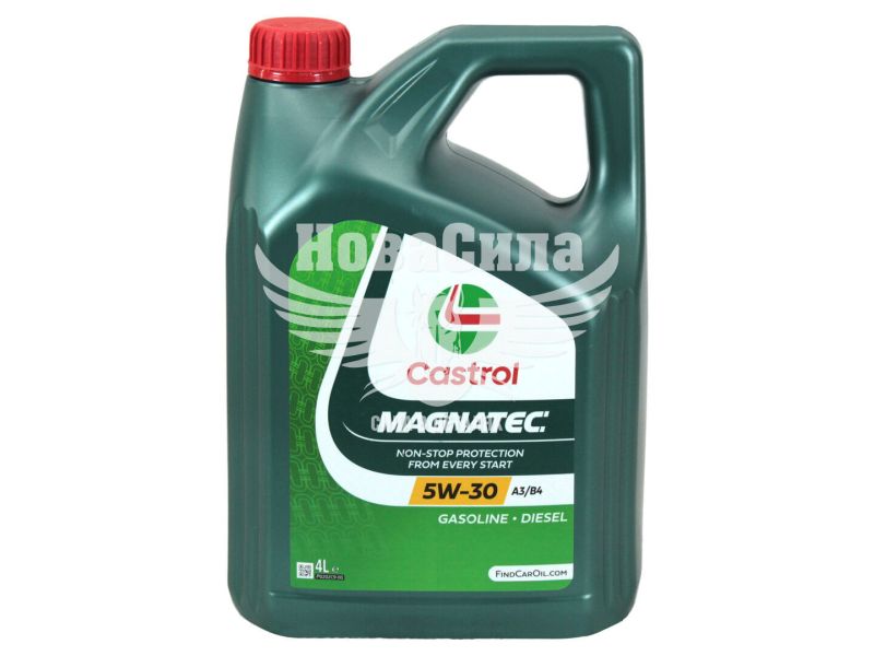 Моторна олива бензин, дизель 5W-30 (Castrol) Magnatec Stop-Start A3/B4 4л. (15F67E)