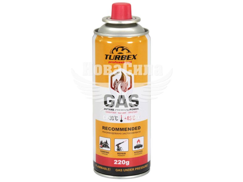 Балон газовий 220г. (Turbex) (TR00259)