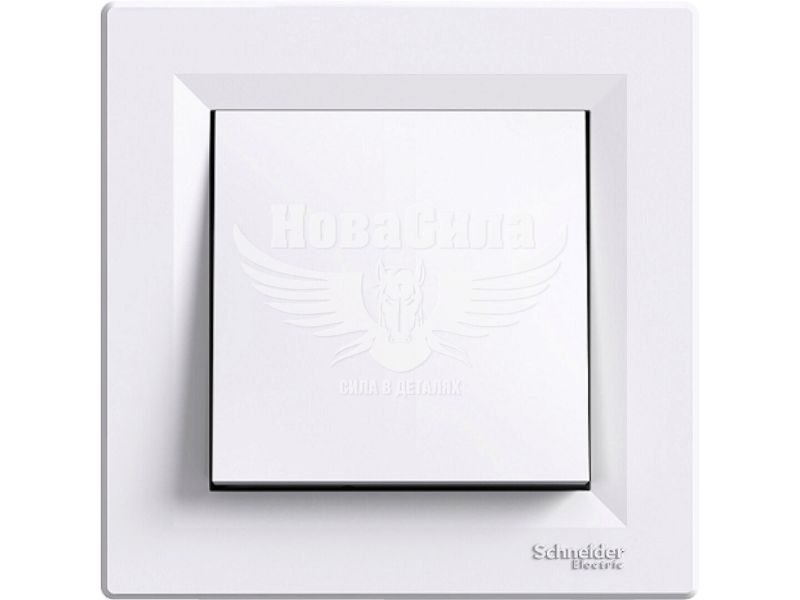 Вимикач одинарний Schneider Electric Asfora білий (EPH0100121)