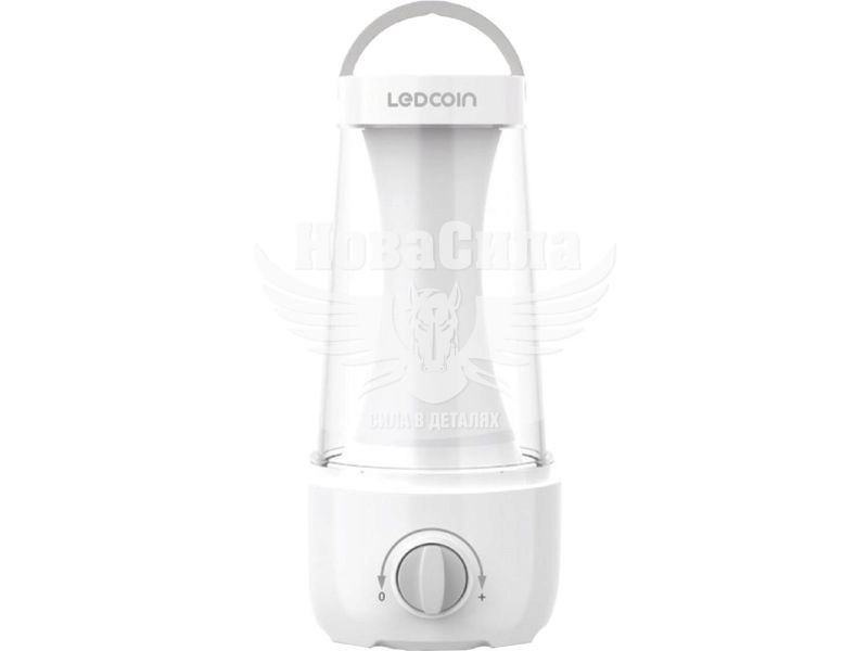 Акумуляторний світлодіодний ліхтар Ledcoin EL305 10Вт 2х1800 мАг білий (8451)
