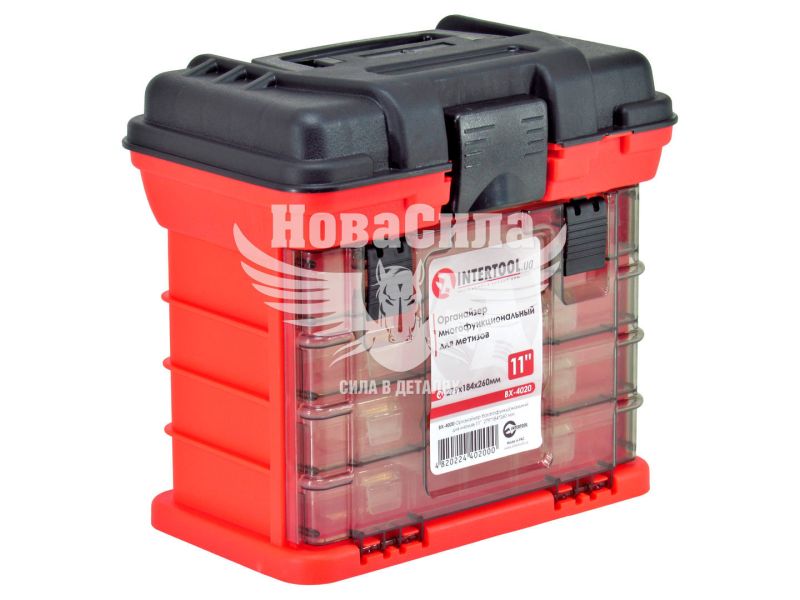 Ящик для метизів 11 (Intertool) (пластм.) (BX-4020)