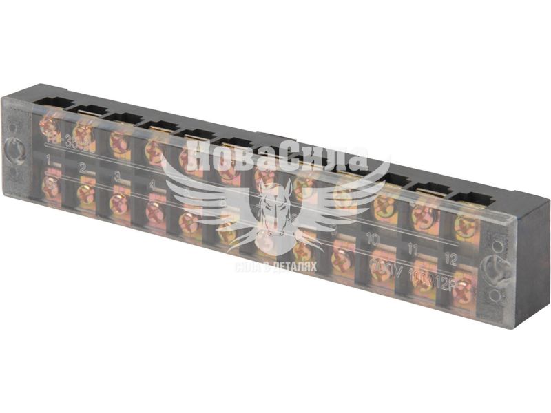 Клемна колодка захищена E.NEXT e.tc.protect.100.12, 100А, 12 полюсів (p056026)