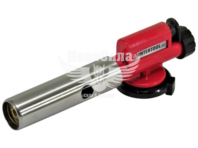 Горілка газова (пальник) (Intertool) суцільнометалевий корпус (з регулятором) (GB-0027)