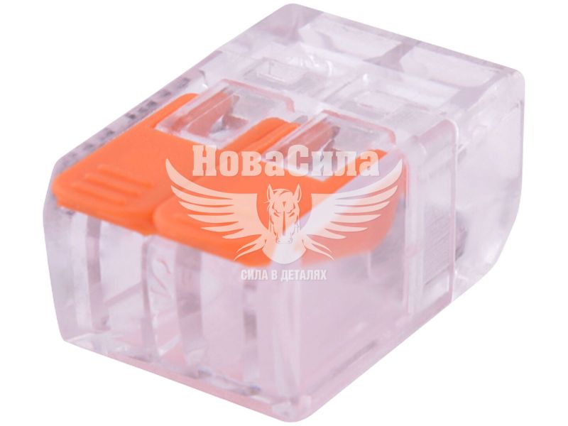 Клемна колодка E.NEXT e.lc.pro.aw.pl.2 з натискним важелем (p0660101)