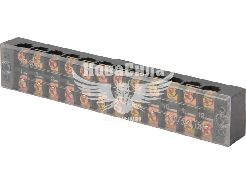 Клемна колодка захищена E.NEXT e.tc.protect.35.12, 35А, 12 полюсів (p056014)