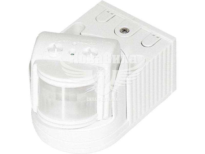 Датчик руху Feron LX118B / SEN8 1200Вт 180° IP44 12м білий (580)