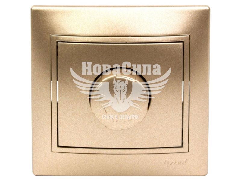 Вимикач реостатного типу Lezard Mira (діммер) 800W, світло-коричневий перламутр (701-3131-115)