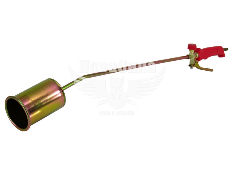 Горілка газова (пальник) (Intertool) під шланг, сопло 138мм. (з регулятором) (GB-0047)