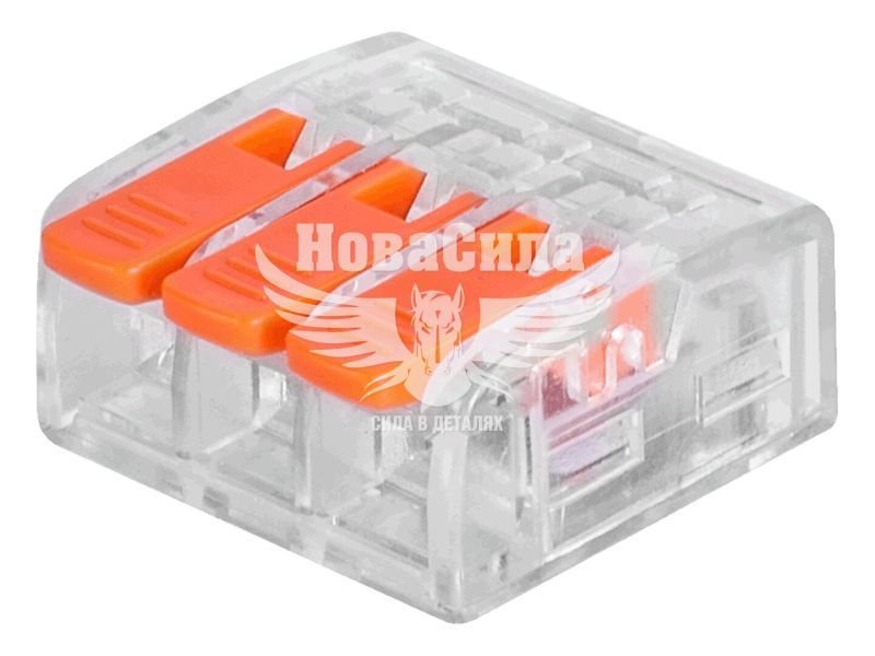 Клемна колодка E.NEXT e.lc.pro.wa.pl.3 з натискним важелем (p0660302)