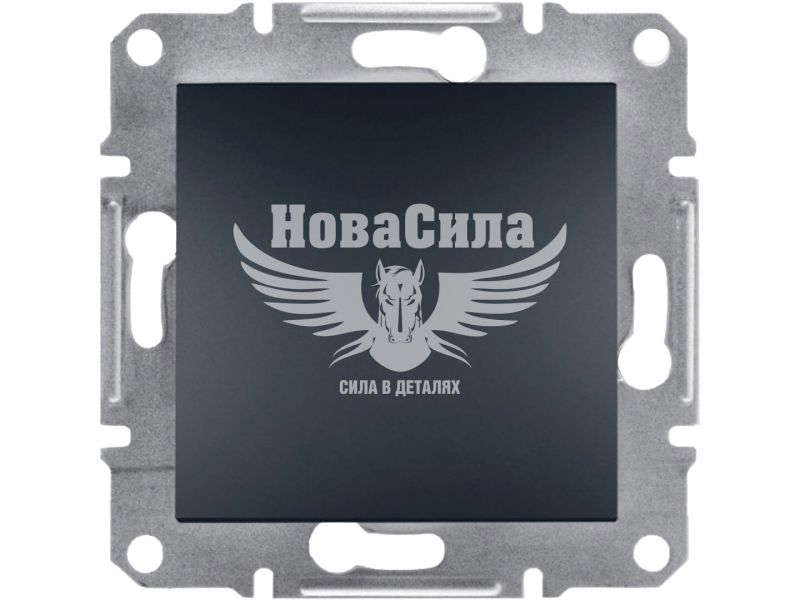 Заглушка Schneider Electric Asfora антрацит (EPH5600171)