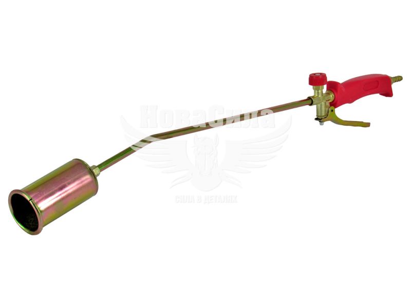 Горілка газова (пальник) (Intertool) під шланг, сопло 115мм. (з регулятором) (GB-0045)