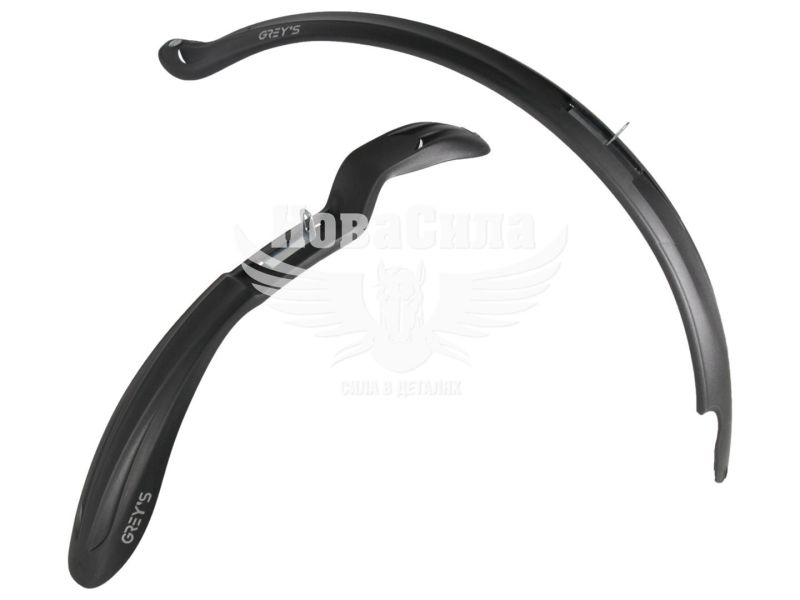 Крила велосипедні на колеса 26-28 дюйм. (Greys) GR18500 (GR18500)