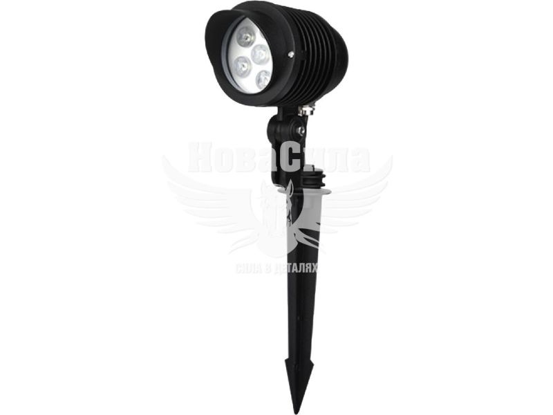 Ґрунтовий світильник LED Feron SP4122 6Вт 6400K 360Lm чорний (5660)