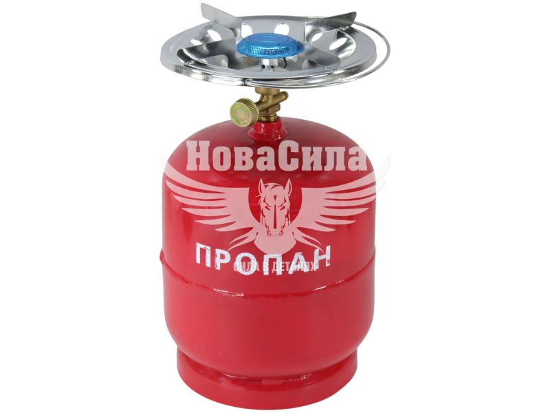 Комплект газовий туристичний 8л. (Intertool) (уцінка) (GS-0008)