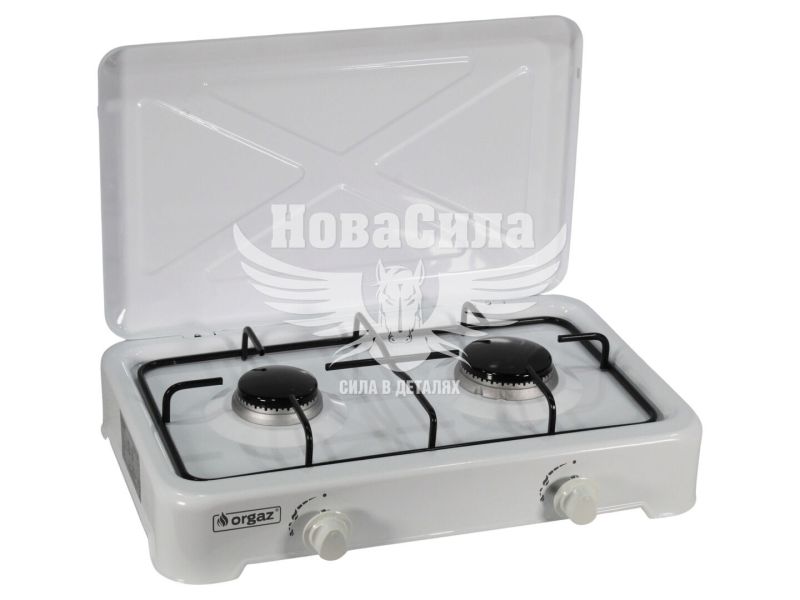 Плита газова портативна (Orgaz) 2 конфорки (OR-201)