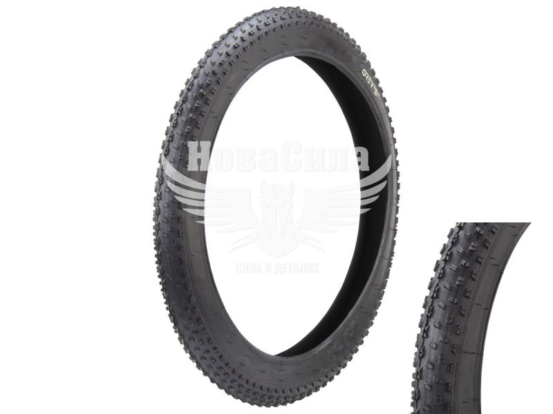 Покришка велосипедна R-24 (Greys) 24х3,0, P1272 BLK (GR45724)