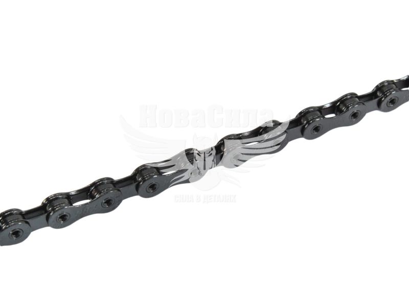 Ланцюг велосипедний 11 швидкостей, 116 ланок, 1/2"x11/128", SLA1110 (Greys) Ti-N Black (GR24311)