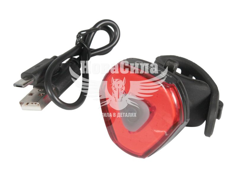 Фонарь велосипедный (Greys) зад. 18хLEDs, IP, 260mAh, 6 реж. работы (GR11190)