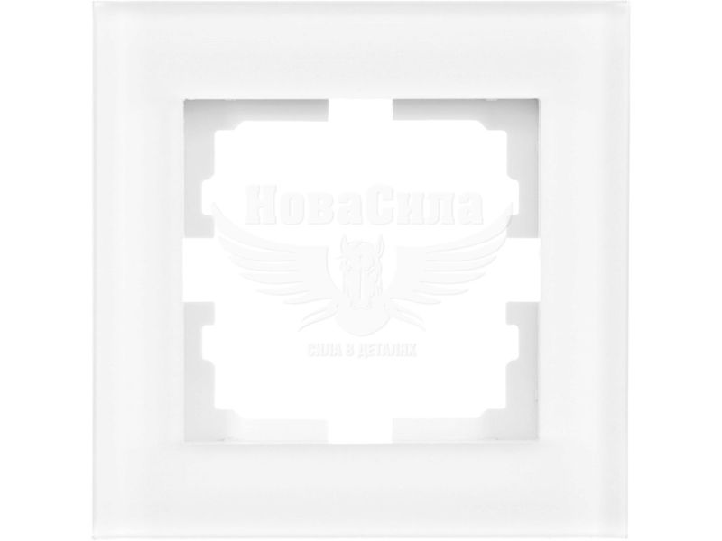Рамка Lezard Vesna 1-а акрилова матова, білий (742-5380-146)