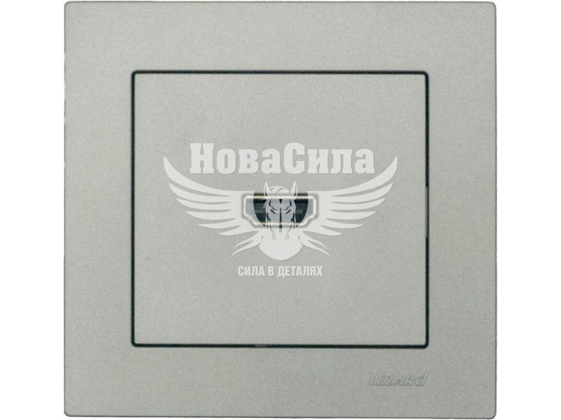 Розетка одинарна HDMI Lezard Vesna платина (742-3588-203)