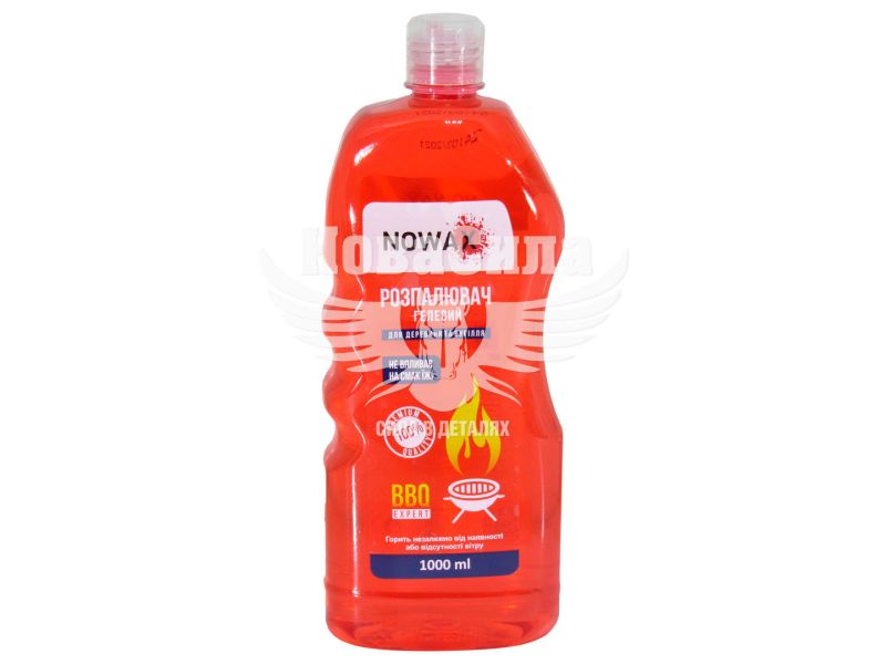 Розпалювач для дерева та вугілля 1000мл. (Nowax) (гелевий) (NX01411)
