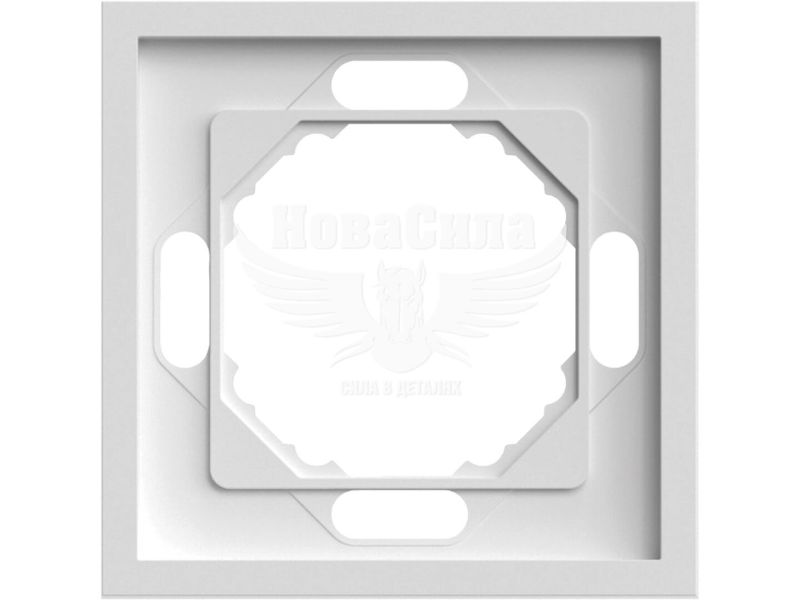 Рамка Ardero Soft EF101-W 1-а, біла (8733)