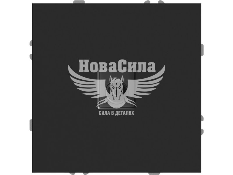 Розетка TV кінцева Ardero Soft ER141TV-B чорна, (без рамки) (8644)