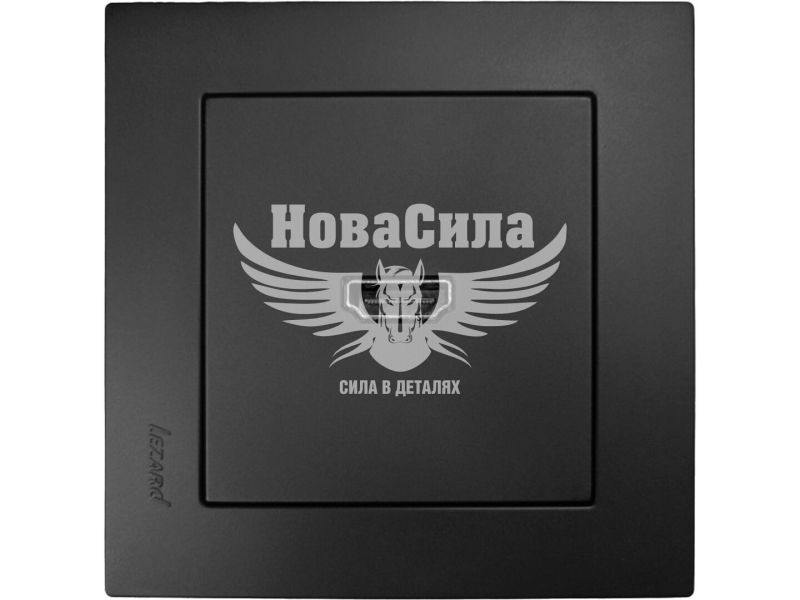 Розетка одинарна HDMI Lezard Vesna антрацит (742-4288-203)