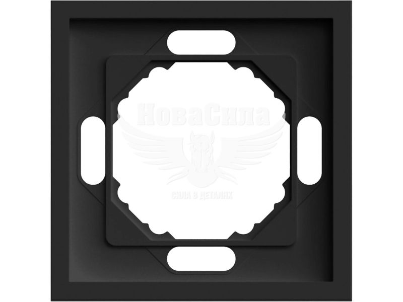 Рамка Ardero Soft EF101-B 1-а, чорна (8738)