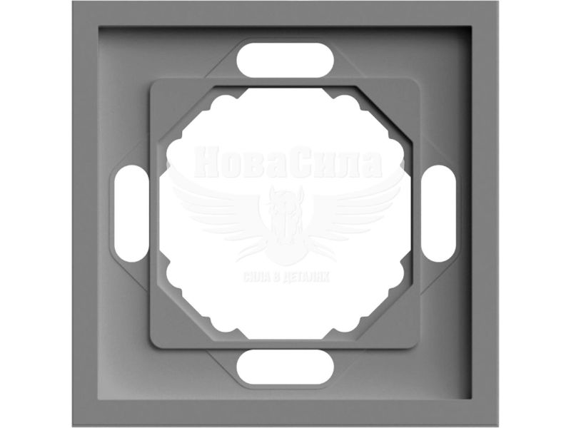 Рамка Ardero Soft EF101-G 1-а, сіра (8743)