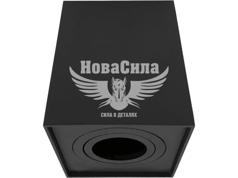 Світильник накладний Feron ML305 поворотний під лампу GU10 MR16, чорний (6560)