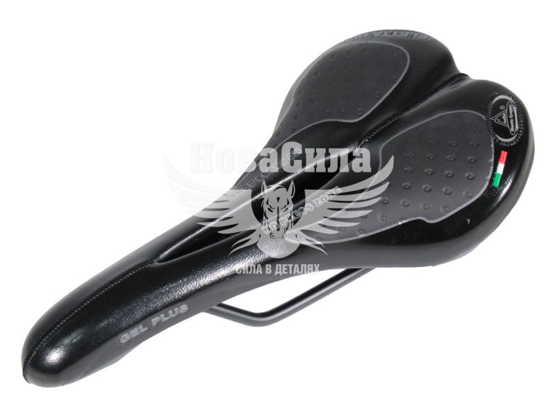 Сідло велосипедне (Selle Monte Grappa) Eletta чорне 275х135мм. (SMG-11503)