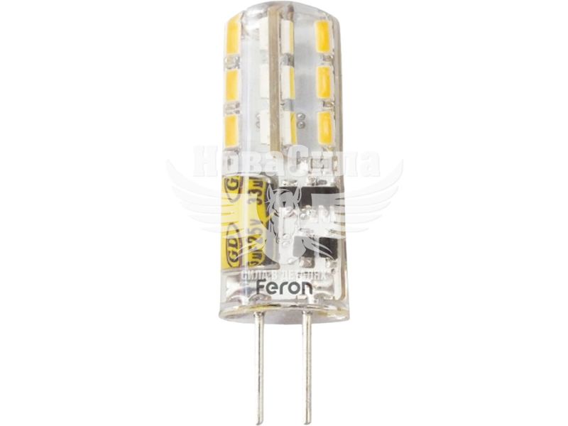 Світлодіодна лампа Feron G4 LB-420 2Вт 4000K 12V капсула (3942)