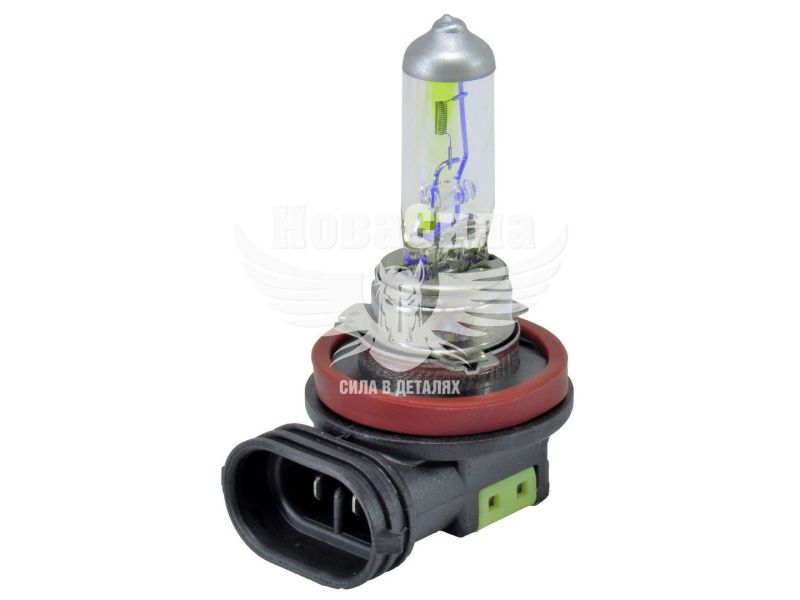Лампочка галогенна H8 PGJ19-1 12V-35Вт (Zollex) (Pure vision) (60224)