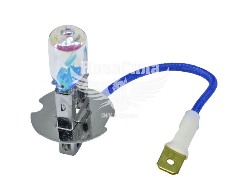 Лампочка галогенна H3 PK22s 12V-55Вт (Zollex) (All weather) (60924)