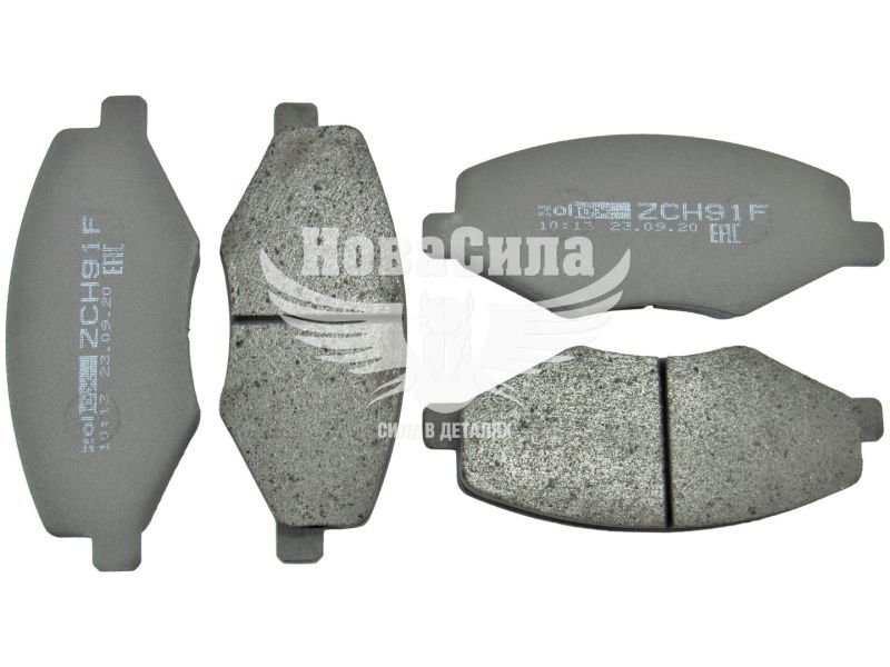 Колодки гальмівні Chery Amulet перед. (Zollex) (ZCH91F)