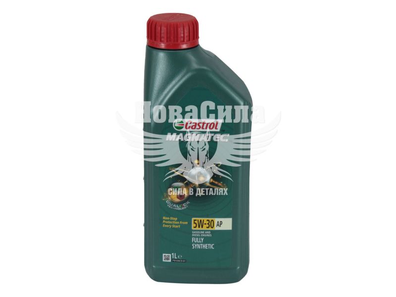 Моторна олива бензин, дизель 5W-30 (Castrol) Magnatec AP 1л. (15C941)