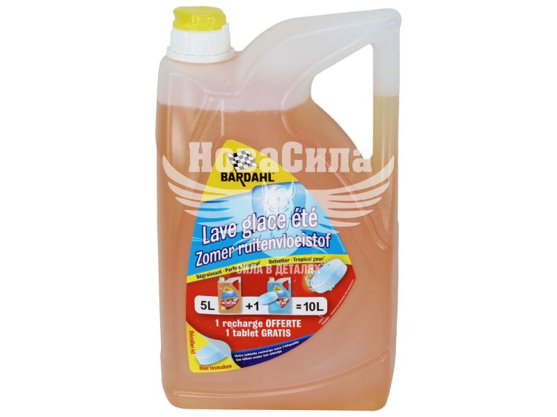 Омивач скла літній (Bardahl) 5л. (4832EX)