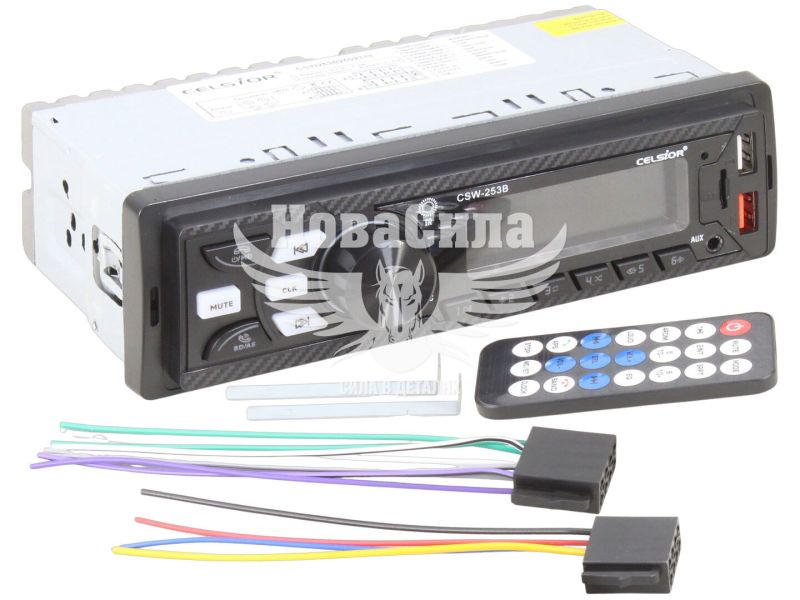 Автомагнітола 1-DIN (Celsior) 2USB+SD Card+AUX CSW-253B (CSW-253B)