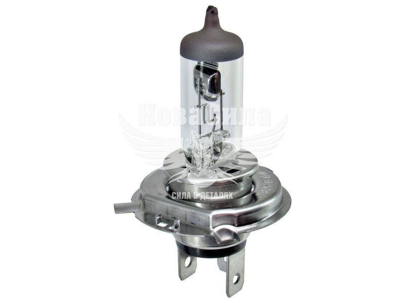 Лампочка галогенна H4 P43t 12V-60/55Вт (Zollex) (8924)