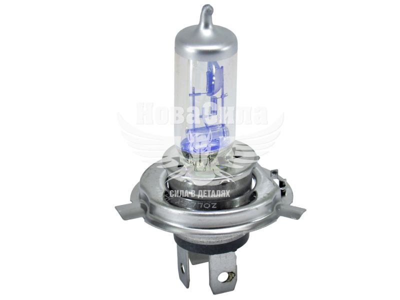 Лампочка галогенна H4 P43t 12V-60/55Вт (Zollex) (All weather) (61024)
