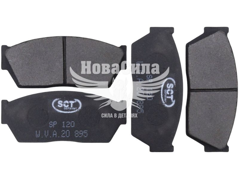 Колодки гальмівні Honda Civic III з83-87р.в. перед. (Akebono) (SCT) (SP120)