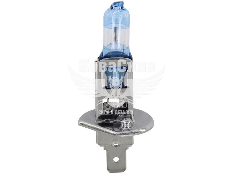 Лампочка галогенна H1 P14.5s 12V-55Вт (Zollex) (Pure crystal) (60624)