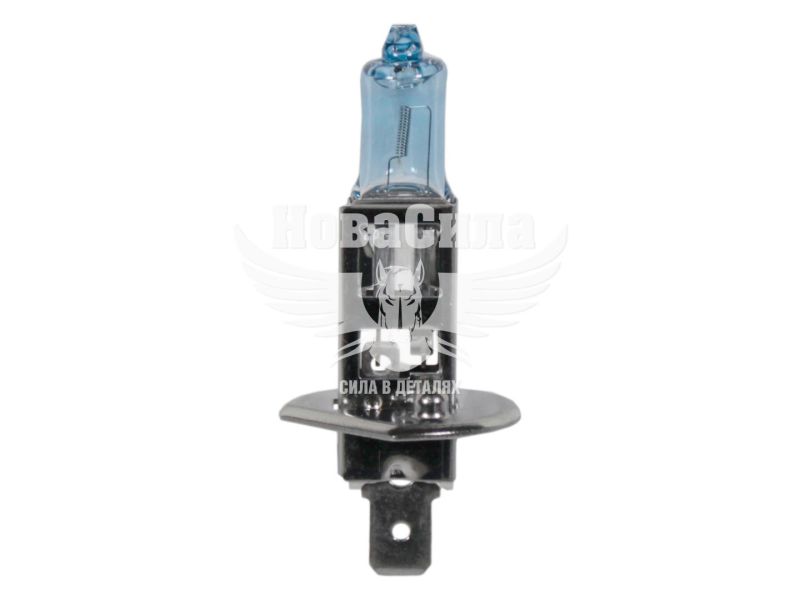 Лампочка галогенна H1 P14.5s 12V-55Вт (Zollex) (Pure Vision) (60024)