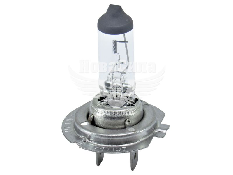 Лампочка галогенна H7 PX26d 12V-55Вт (Zollex) (9624)