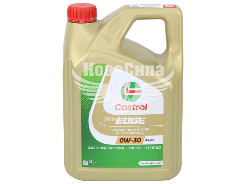 Моторна олива бензин, дизель 0W-30 (Castrol) EDGE A5/B5 4л. (1531B1)